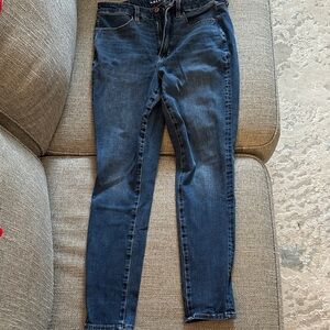 American Eagle Outfitters Women’s Blue Skinny Super Hi-Rise Jeggings, Size 8